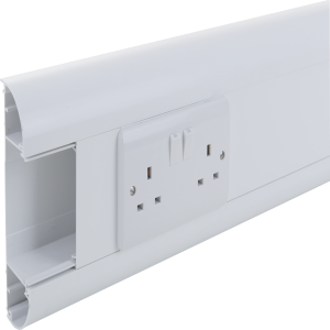 3 compartment Sterling Trunking 167 X 50 mm